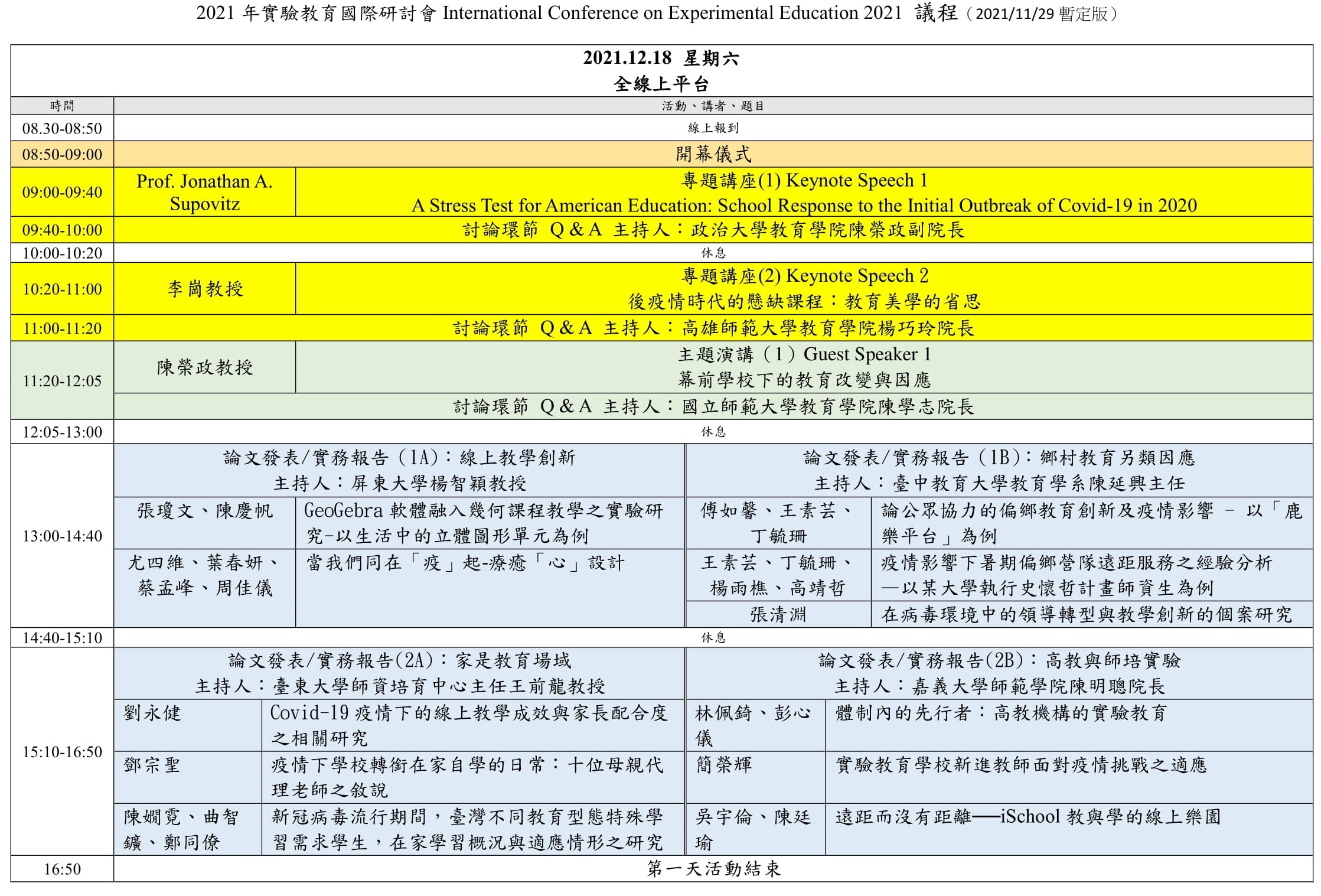 2021/12/18-實驗教育議程